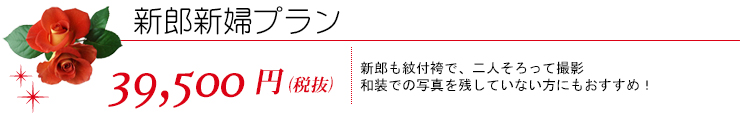 新郎新婦プラン