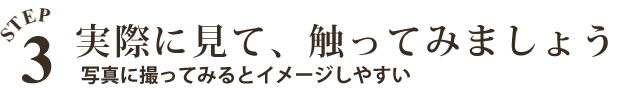 実際に触ってみましょう