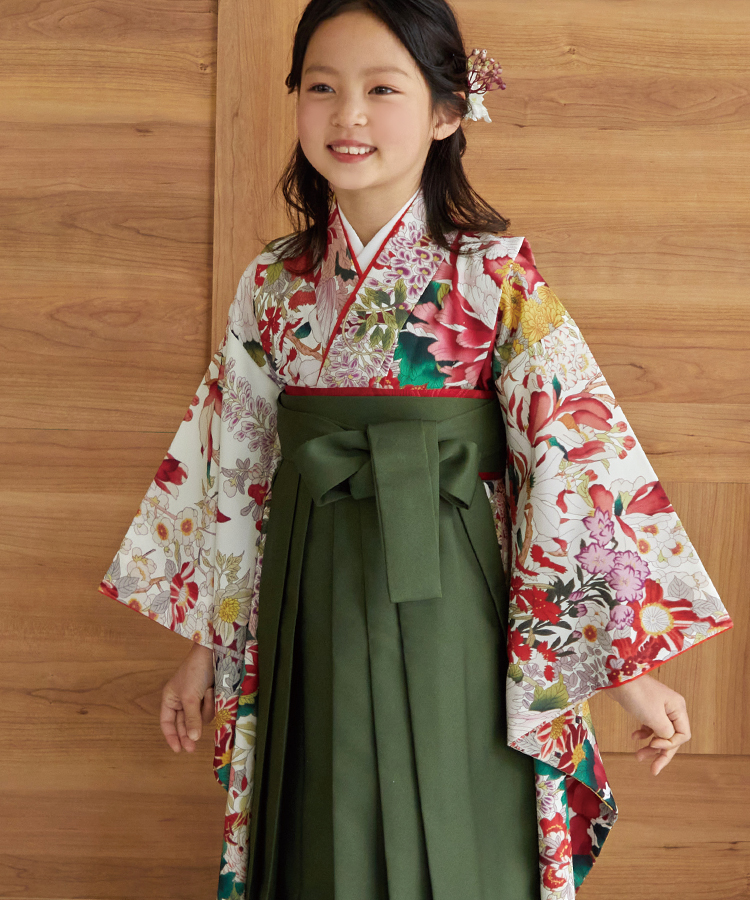 袴 120 卒園式 女の子 - 和服