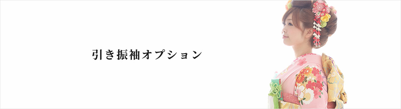 引き振袖オプション商品