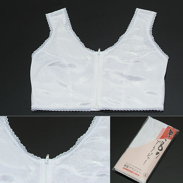 【販売商品】和装ブラジャー補整パット付き