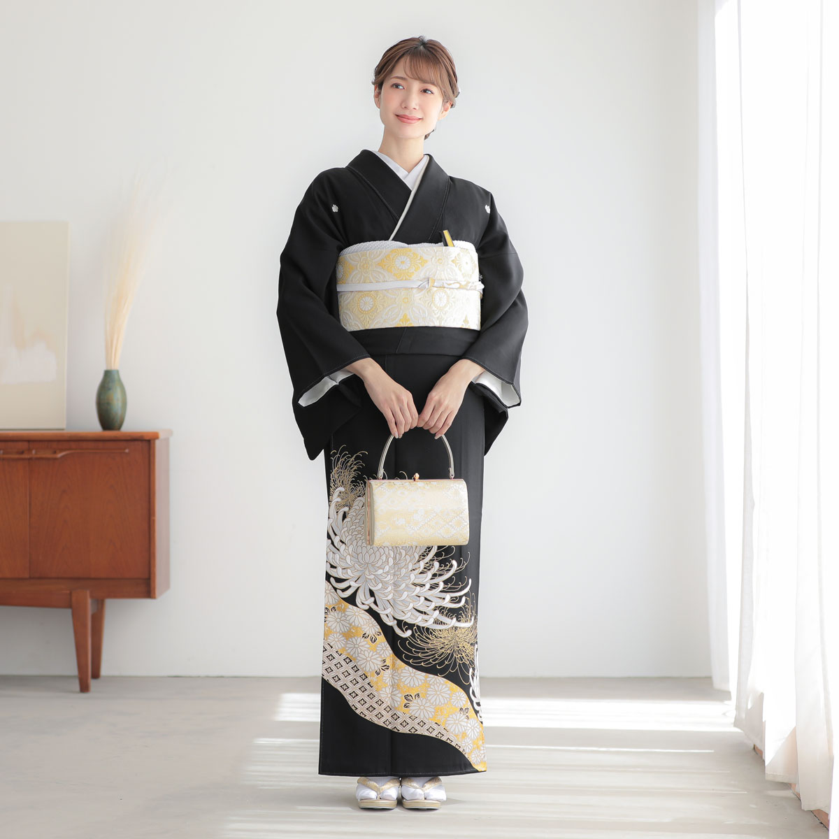 t421　桂由美道長に大菊