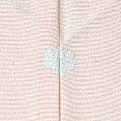 E272 薄ピンク 流れ熨斗に貝桶 四君子