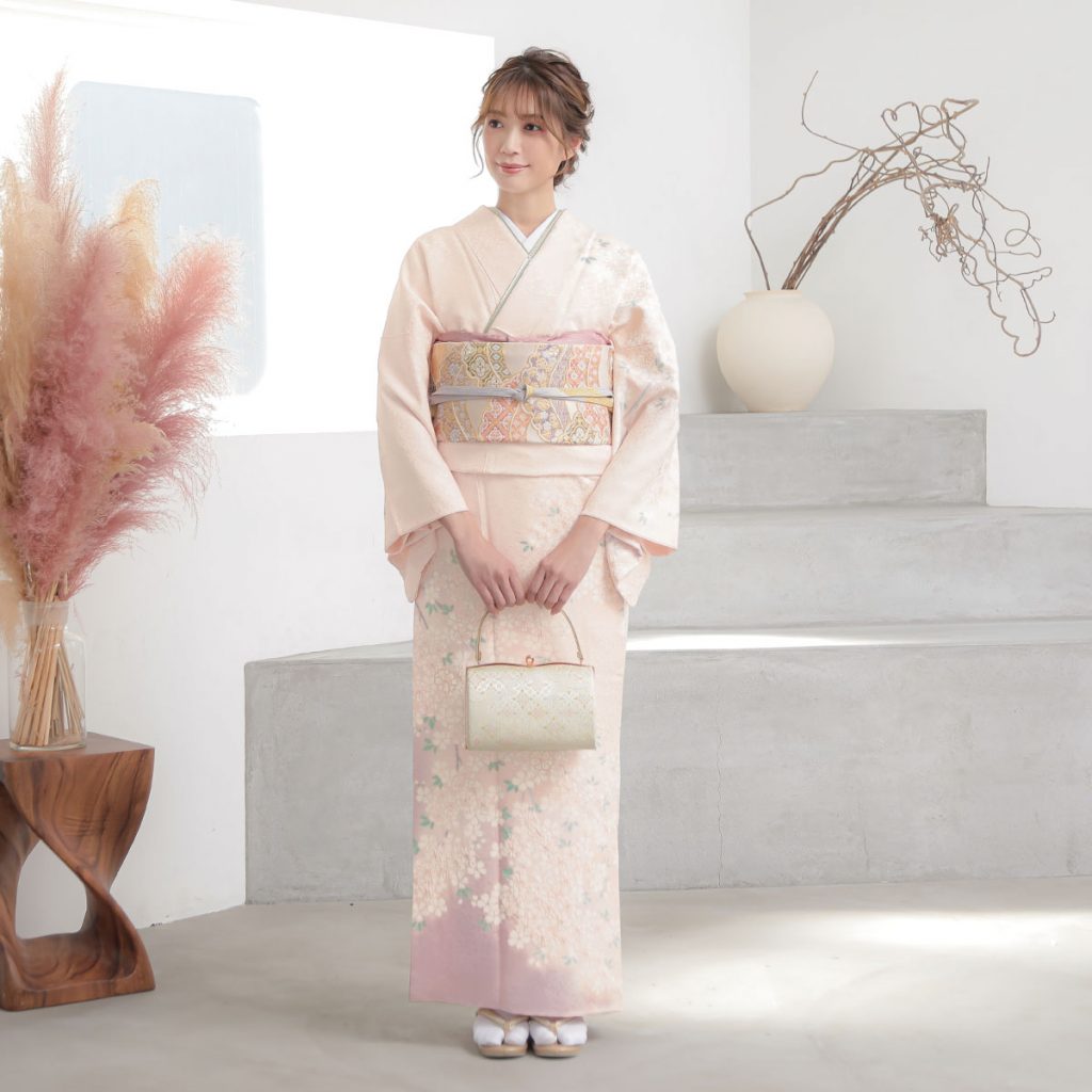 H1287 桂由美薄ピンク 枝垂れ桜