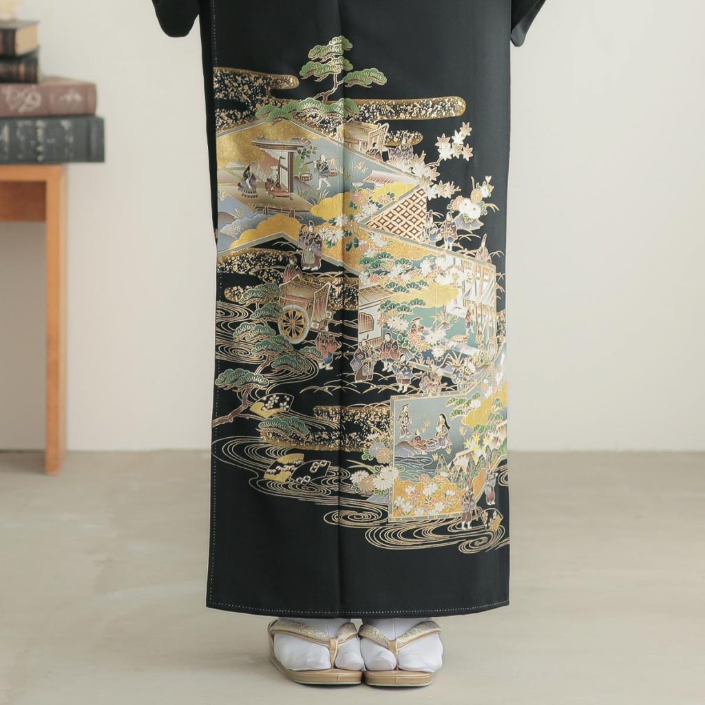 T412 屏風 平安絵図